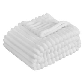 VEVOR Fleece Throw Blanket, 50 x 60 Inches / 1270 x 1524 mm, Flannel Fleece Cozy Throw Blankets, Cute Small Fuzzy Throws