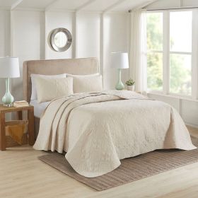 3 Piece Reversible Bedspread Set (Color: as Pic)