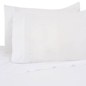 Premier Colorful Bright 4 pc Microfiber Sheet Sets (Color: White, size: KING)